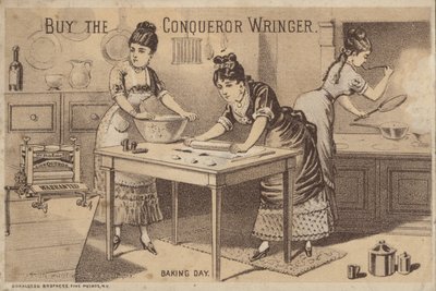 Dia de cozedura (litho) de American School