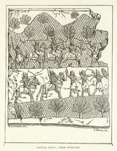 Peça de Batalha; de Nínive de American School