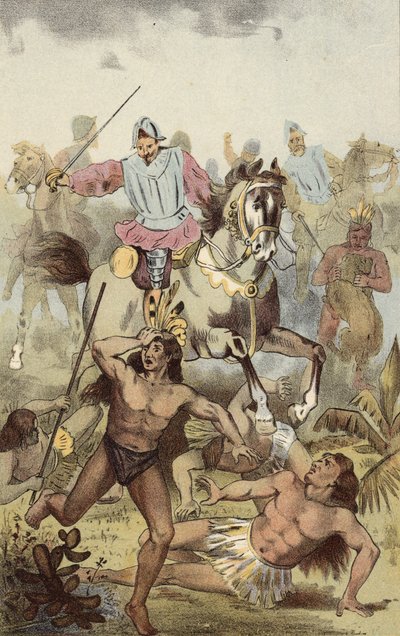 Batalha com os índios da Vega de American School