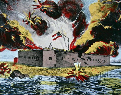 Bombardeamento de Fort Pulaski, Cockspur Island, Geórgia de American School