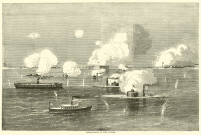 Bombardeio de Fort Sumter, abril de 1863 de American School