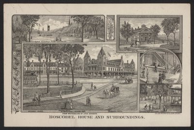 Boscobel House e arredores de American School