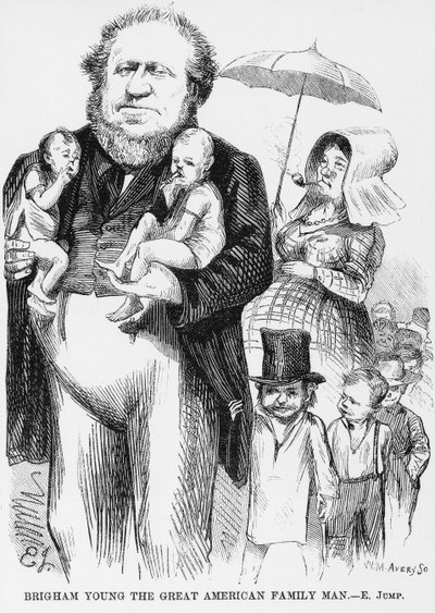 Brigham Young (1801-1877) o Grande Homem de Família Americano de American School