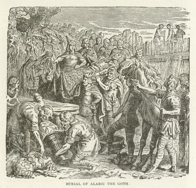 Enterro de Alaric o gótico de American School