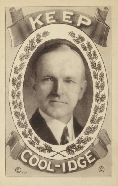 Calvin Coolidge (litografia) de American School