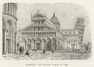 Catedral e torre inclinada de Pisa de American School