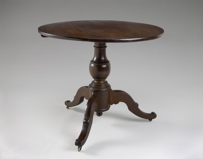 Mesa Central, c. 1850-1870 (nogueira preta) de American School