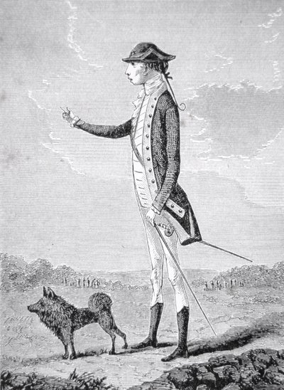 Charles Lee (litho) de American School