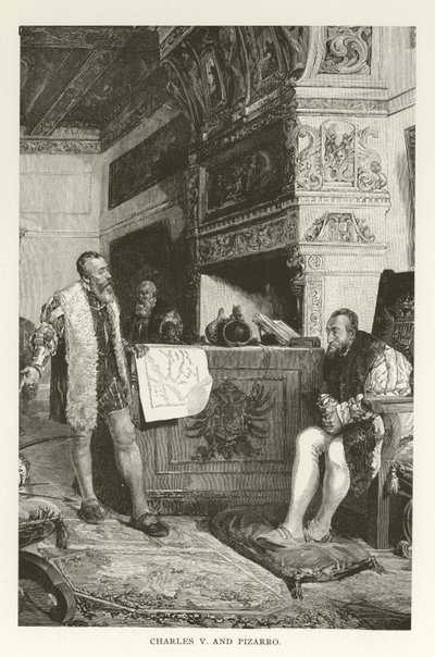 Charles V e Pizarro de American School