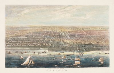 Porto de Chicago depois de 1856 de American School