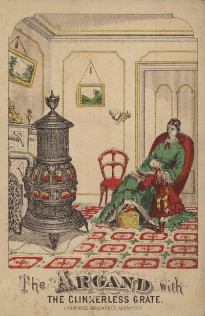 Livro de leitura de criança para a mãe por fogão de American School