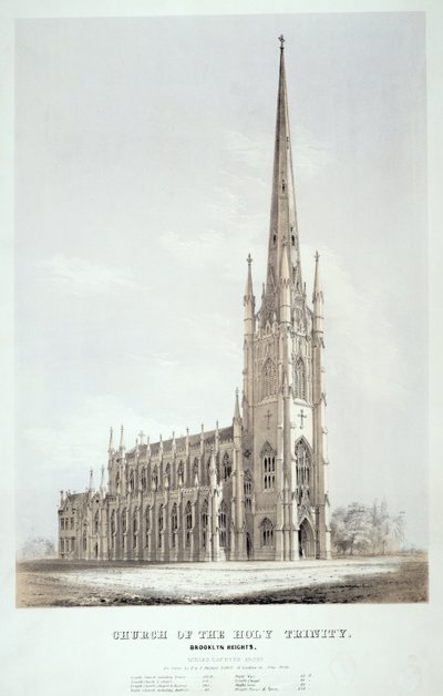 Igreja da Santíssima Trindade, Brooklyn Heights de American School