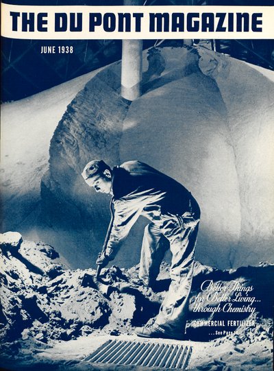 Adubo Comercial, capa da Revista DuPont, junho de 1938 de American School