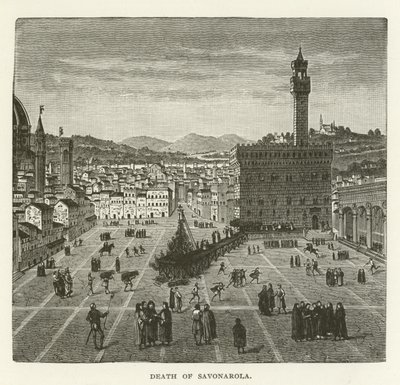 Morte de Savonarola de American School