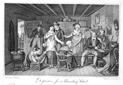 Partida para um internato, da revista Analectic, v.2., 1820 de American School