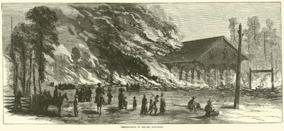 Destruição de Millen Junction, novembro de 1864 de American School