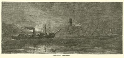 Destruição do Albemarle, outubro de 1864 de American School