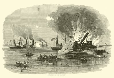 Destruição do Westfield, janeiro de 1863 de American School