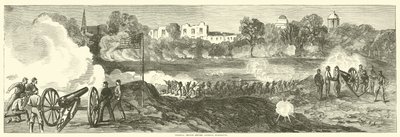 Tropas federais antes de Jackson, Mississippi, julho de 1863 de American School