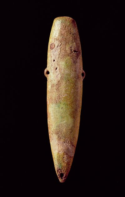 Instrumento de pesca, Eskimo (barbatana de baleia) de American School