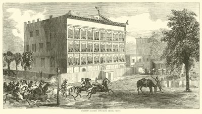 Incursores da Forrest atacam a prisão de Irving, em agosto de 1864 de American School