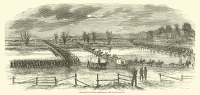 Divisão Franklins recrossando o Rappahannock, dezembro de 1862 de American School