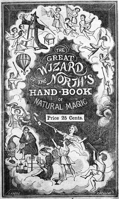 Capa do livro O Grande Mago dos Nortos de Magia Natural de John H. Anderson de American School