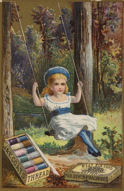 Menina no balanço de American School