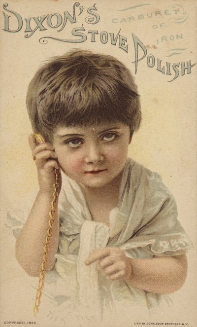Menina, segurando, bolso, relógio de American School