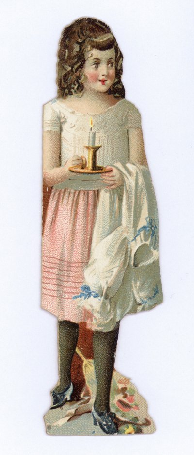 Menina com vela de American School