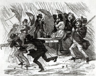 Contornando o Chifre, 1849 de American School