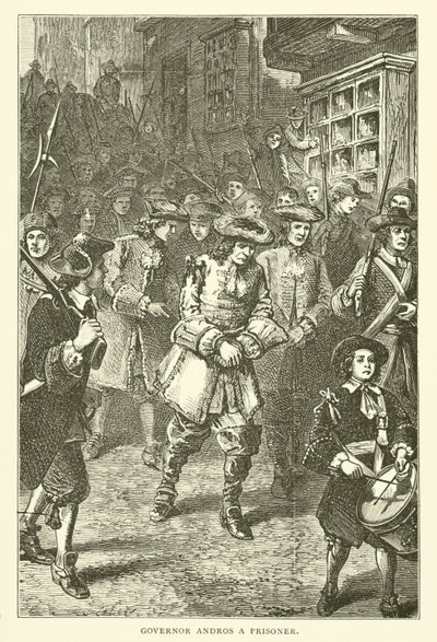 Governador Andros um prisioneiro, 1689 de American School