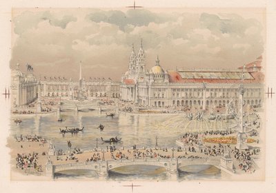 Grande Bacia na Exposição Mundial da Colúmbia de American School