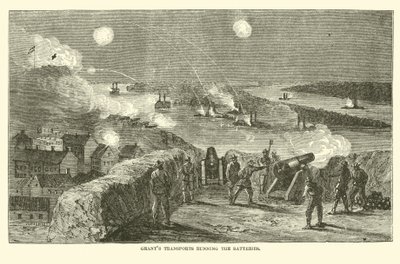 Subsídios transportam as baterias, abril de 1863 de American School