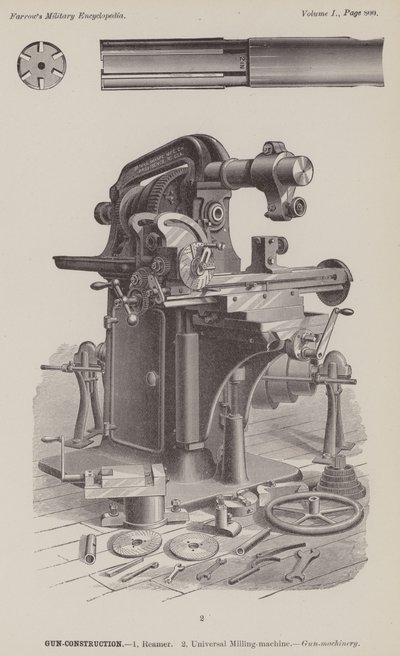 Gun-Construction (gravura) de American School