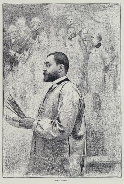 Henri Gervex (litho) de American School
