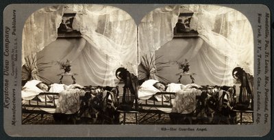 Seu Anjo da Guarda, c.1899 (estereógrafo) de American School