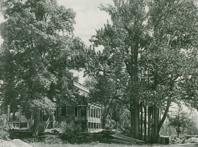 Casa de Alexander Hamilton (fotogravura) de American School