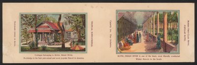Hotel Trade Card (gravação a cores) de American School