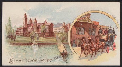 Hotel Trade Card de American School