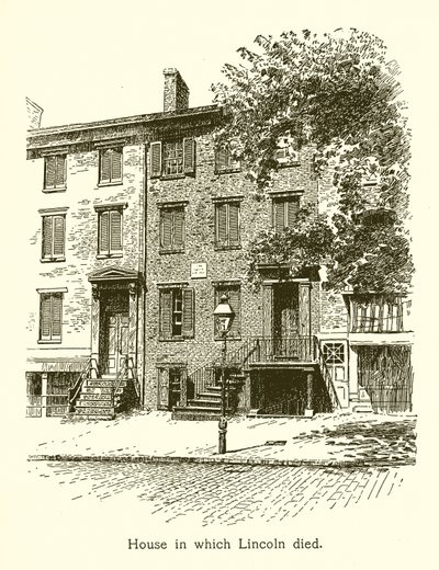 Casa em que Lincoln morreu, Abraham Lincoln de American School
