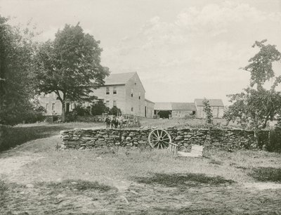 Casa do General Israel Putnam, Pomfret (fotogravura) de American School
