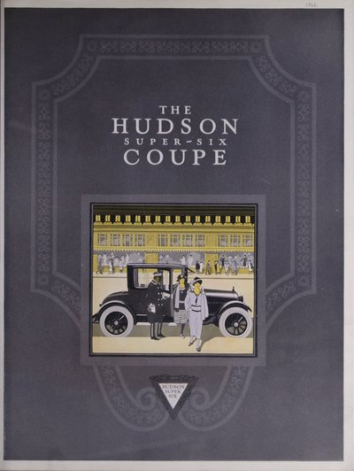 Hudson Super-Six Coupe, 1922 de American School
