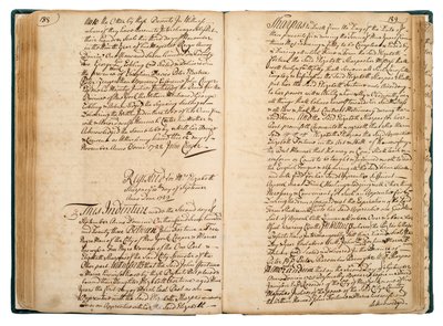 Escritura de Elizabeth Fortune, 10 de setembro de American School