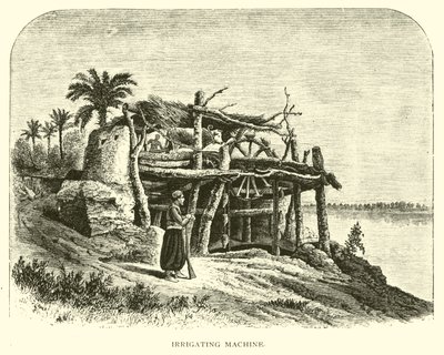 Máquina de irrigação de American School
