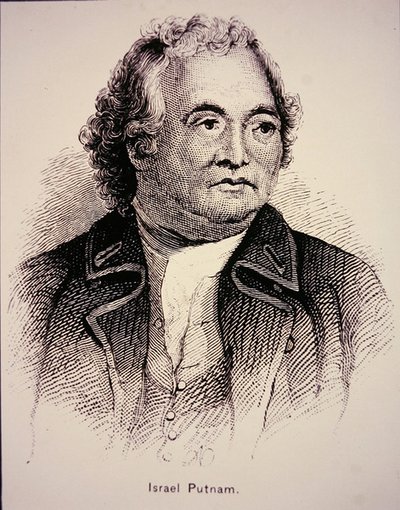 Israel Putnam (litho) de American School