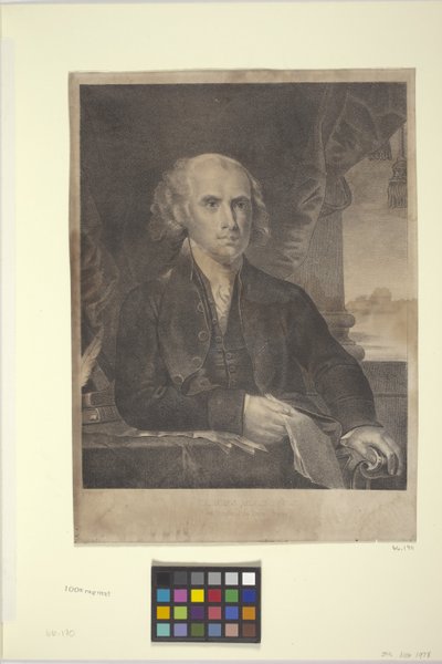 James Madison (litografia) de American School