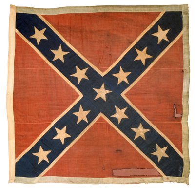 Bandeira de escolta "Jeff Davis" (têxtil) de American School