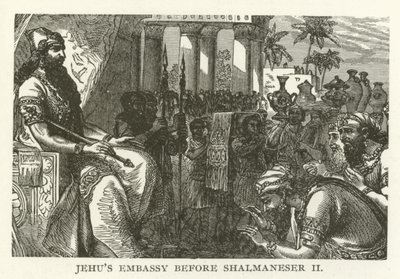 Embaixada de Jehus antes de Salmanaser II de American School