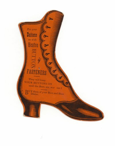 Bota de Senhoras com fecho de botão de American School